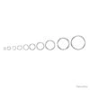 100 Anneaux Brises Inox Flashmer 16MM -Pêche des carnassiers Magasin 00001 100 Anneaux Brises Inox Flashmer 16MM