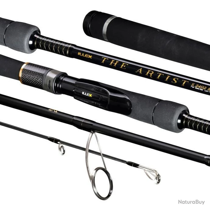 Canne Illex The Artist X5 S 2402 Mh Dark Elf 3 Canne Illex The Artist X5 S 2402 Mh Dark Elf