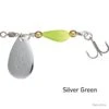 Cuiller Daiwa SilverCreek 3g - Par 20 SILVER GREEN -Pêche des carnassiers Magasin 00001 Cuiller Daiwa SilverCreek 3g par 20 SILVER GREEN