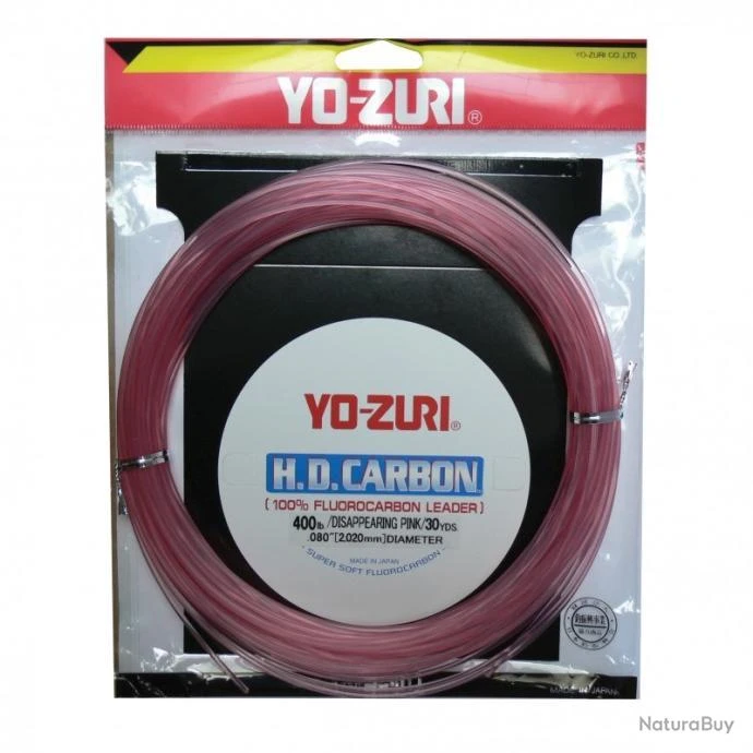 Fluorocarbon Yo-Zuri HD Carbon - Rose - 27 M 121/100-150LBS 3 Fluorocarbon Yo-Zuri HD Carbon - Rose - 27 M 121/100-150LBS