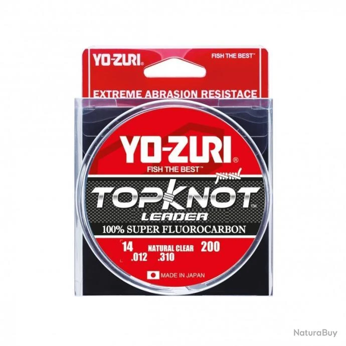 Fluorocarbon Yo-Zuri Topknot Leader - 27 M 62/100-22KG 3 Fluorocarbon Yo-Zuri Topknot Leader - 27 M 62/100-22KG
