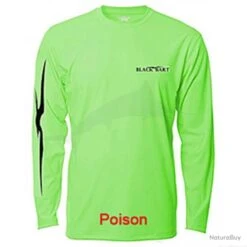 L-Shirt Black Bart Hi-Performance L Poison