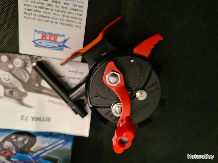 MOULINET PEERLESS BAM RITMA 72 DROITIER SPECIAL TRUITE 3 MOULINET PEERLESS BAM RITMA 72 DROITIER SPECIAL TRUITE