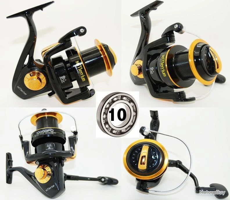 Moulinet SURF / DIGUE MILLENIUM 10 000 FD ( 9 + 1 Roulements ) 3 Moulinet SURF / DIGUE MILLENIUM 10 000 FD ( 9 + 1 Roulements )