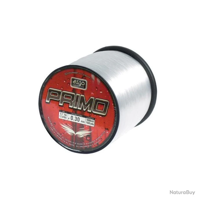 Nylon Asso Primo - Crystal - 1000 M 80/100-31KG 3 Nylon Asso Primo - Crystal - 1000 M 80/100-31KG