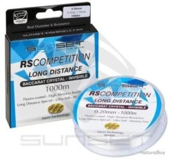 Nylons Sunset RS Compétition - Long Distance - Baccarat Crystal - 1000 M - 0.22 Mm / 4 Kg