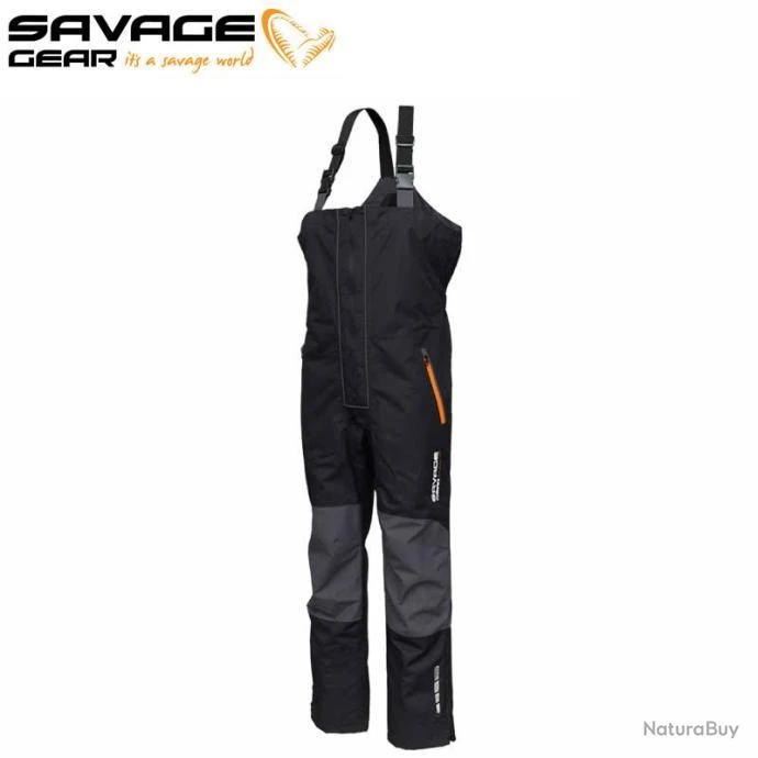 Salopette WP Performance Savage Gear Black/Grey XL 3 Salopette WP Performance Savage Gear Black/Grey XL