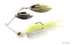 Spinner - Bait Megabass Sv-3 3/8 Double Willow WHITE CHART
