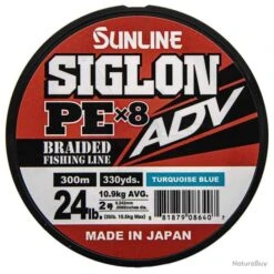 Sunline Siglon ADV PE X8 24lb Turquoise