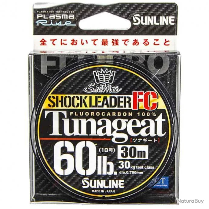 Sunline Tunageat FC Shock Leader 60lb 30m 3 Sunline Tunageat FC Shock Leader 60lb 30m
