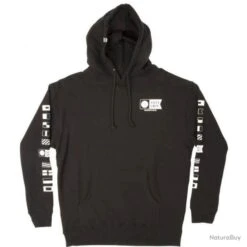 Sweat Shirt Salty Crew Alpha Hooded Fleece Black