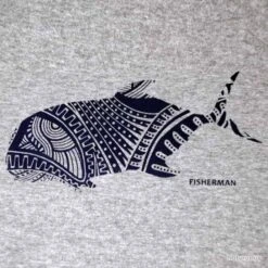 T-Shirt Fisherman GT L Gris