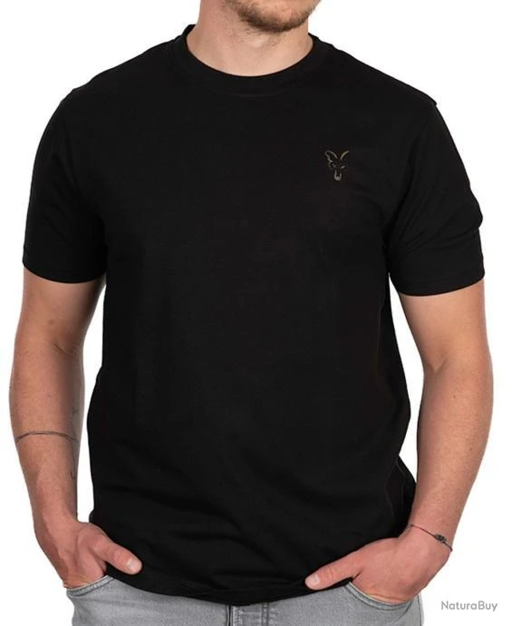 T Shirt Noir Avec Logo Fox 2 T Shirt Noir Avec Logo Fox