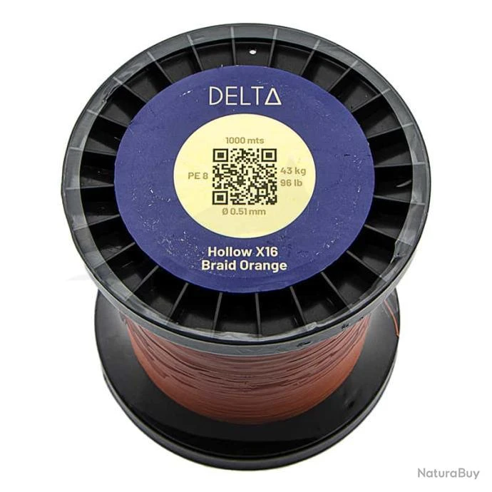 Tresse Delta Hollow X16 96lb 3 Tresse Delta Hollow X16 96lb