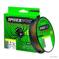 Tresse SpiderWire Stealth Smooth 8 - Camo 150m 0.19mm 18kg
