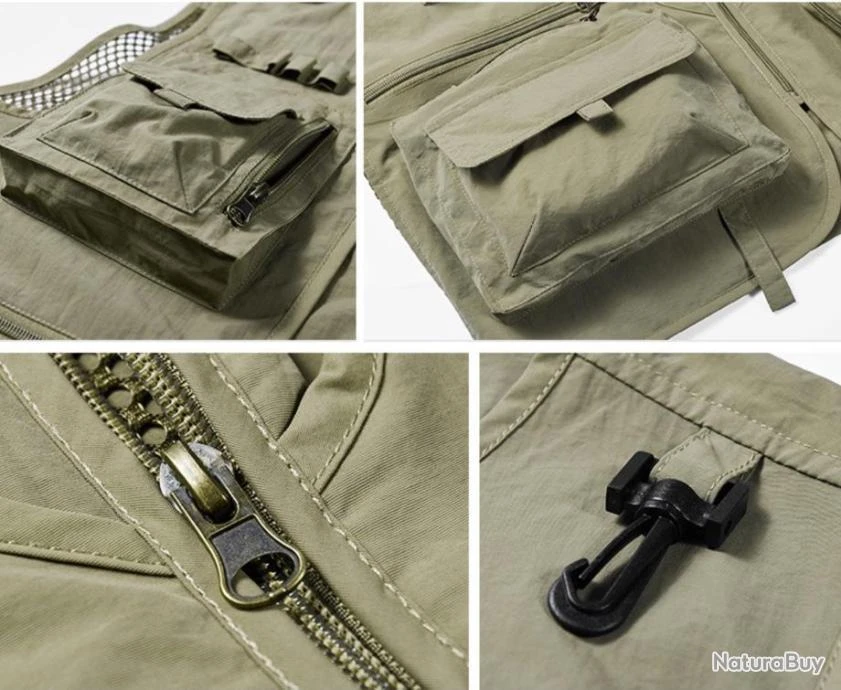 Mountain Gilet De Pêche 12 Poches, Coloris ORANGE......LIV OFFERTE 4 Mountain Gilet De Pêche 12 Poches, Coloris ORANGE......LIV OFFERTE – Image 2