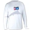 L Shirt Pelagic Aquatek Blanc -Pêche des carnassiers Magasin 00002 L Shirt Pelagic Aquatek Blanc