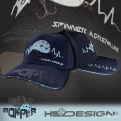 Casquette Hot Spot Design Popper -Pêche des carnassiers Magasin 00003 Casquette Hot Spot Design Popper