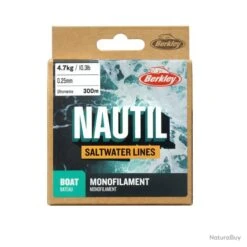 Nylon Berkley Nautil Boat Monofilament 600m 28/100 5.6 Kg 600m -Pêche des carnassiers Magasin 00003 Nylon Berkley Nautil Boat Monofilament 600m 28 100 5.6 kg 600m