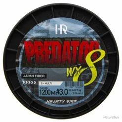 Tresse Hearty Rise Predator WX8 50lb 1200m