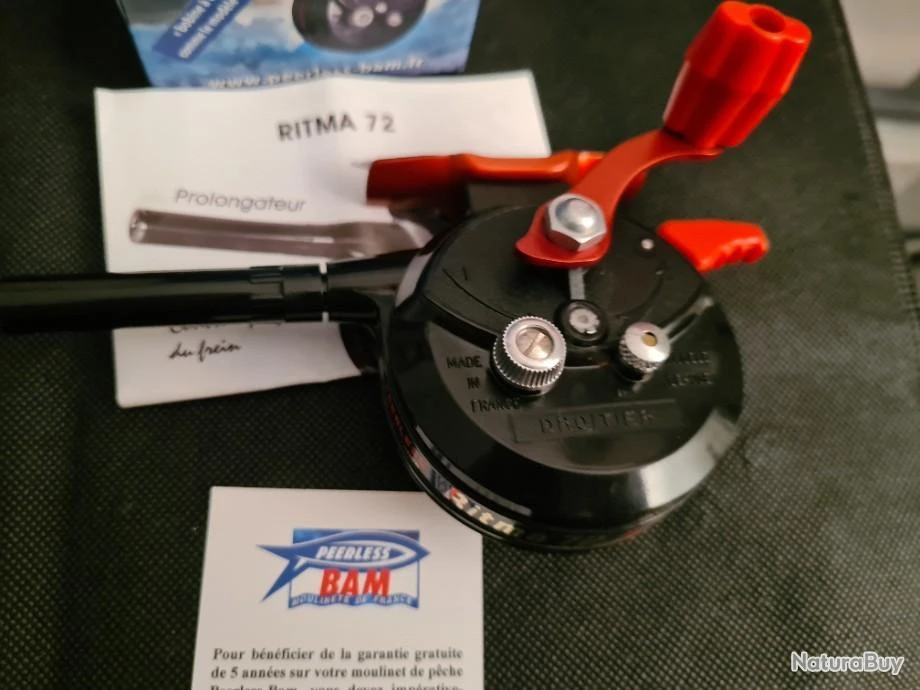MOULINET PEERLESS BAM RITMA 72 DROITIER SPECIAL TRUITE 6 MOULINET PEERLESS BAM RITMA 72 DROITIER SPECIAL TRUITE – Image 4