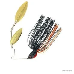 Spinnerbait Sakura Cajun Dw - Black Blue / 21 G -Pêche des carnassiers Magasin 00004 Spinnerbait Sakura Cajun Dw Black Blue 21 g