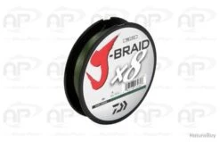 Tresse Daiwa J Braid X 8 0,16mm 150m 9kg Vert