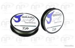 Tresse Daiwa J Braid X4 Dark Green 0,25mm 270m 14,4kg