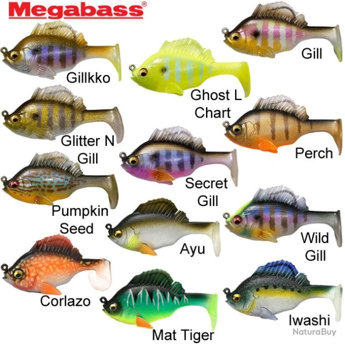 Leurre Sleeper Gill Megabass 3.2 3/4 - 8cm Iwashi 4 Leurre Sleeper Gill Megabass 3.2 3/4 - 8cm Iwashi – Image 2