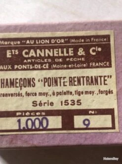 1000 Hameçon N 9 Palette Ref 1535 Forgé Bronzé Renversé Pointe Rentrante Simple Peche Truite Vmc -Pêche des carnassiers Magasin 00006 1000 Hamecon n 9 palette ref 1535 forge bronze renverse pointe rentrante simple peche truite vmc
