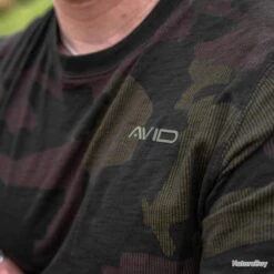 Avid Carp Distortion Camo Lite T Shirt Long Sleeve -Pêche des carnassiers Magasin 00006 Distortion Camo Lite T Shirt Long Sleeve S