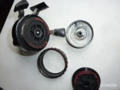 Moulinet Contact 400 Noir Très Bon état Avec Deuxième Bobine Neuve -Pêche des carnassiers Magasin 00006 Moulinet Contact 400 noir tres bon etat avec deuxieme bobine neuve