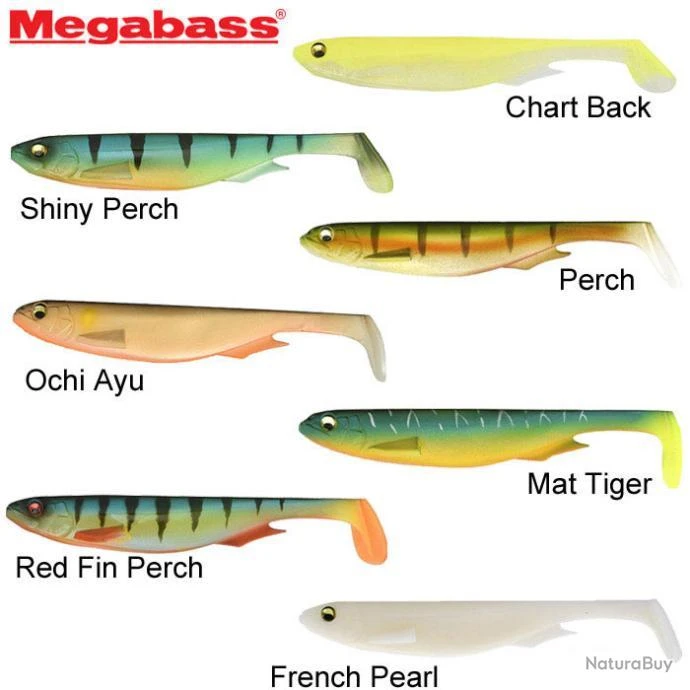 Leurre Spark Shad 7 Megabass Shiny Perch 4 Leurre Spark Shad 7 Megabass Shiny Perch – Image 2