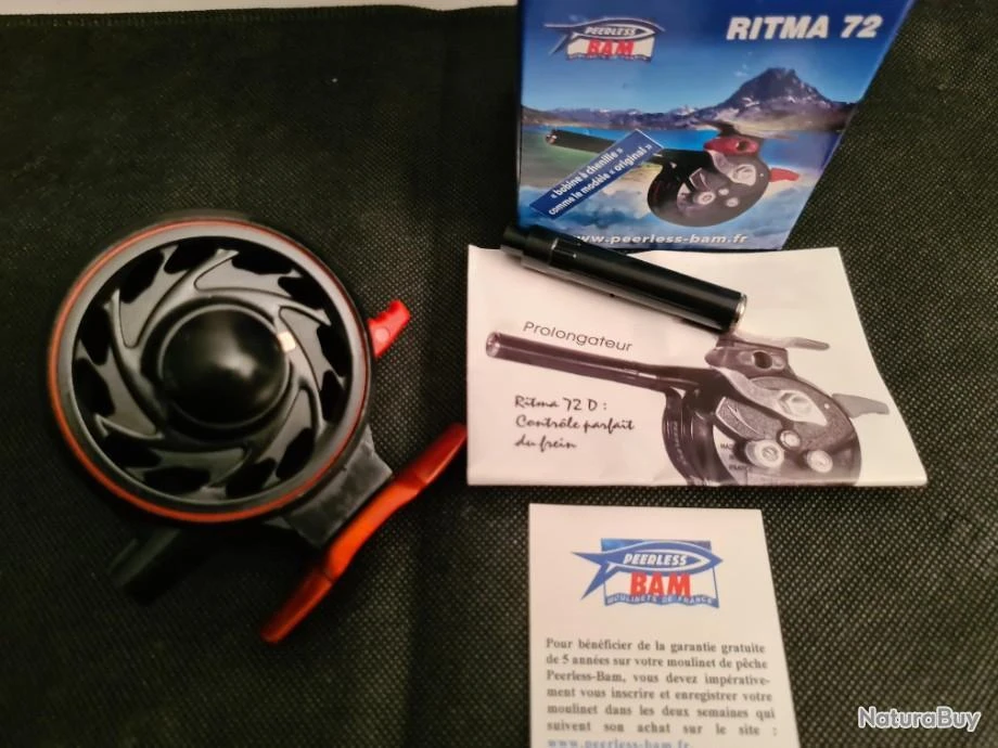 MOULINET PEERLESS BAM RITMA 72 DROITIER SPECIAL TRUITE 10 MOULINET PEERLESS BAM RITMA 72 DROITIER SPECIAL TRUITE – Image 8