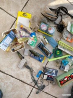 Lot Accessoires De Pêche Environ 12 Kilos -Pêche des carnassiers Magasin 00009 Lot accessoires de peche environ 12 kilos